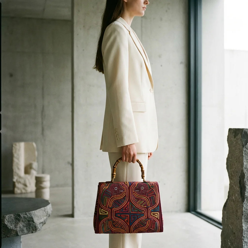 Modern Styling: Heritage Brocade for the Global Woman
