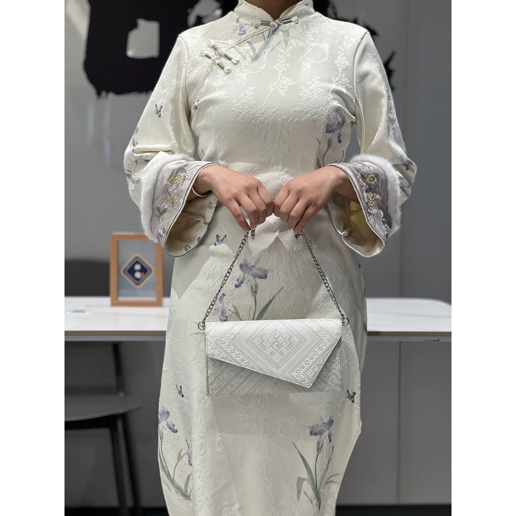 Zhuang Brocade Crossbody Bag