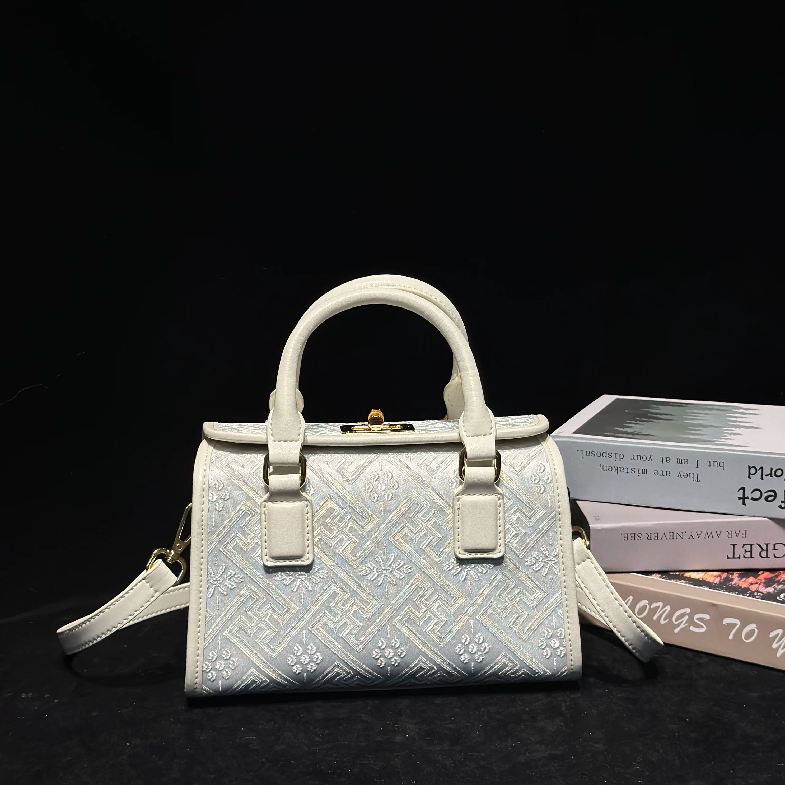 Brocade Pillow Crossbody Bag