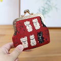 Retro Fabric Coin Purse