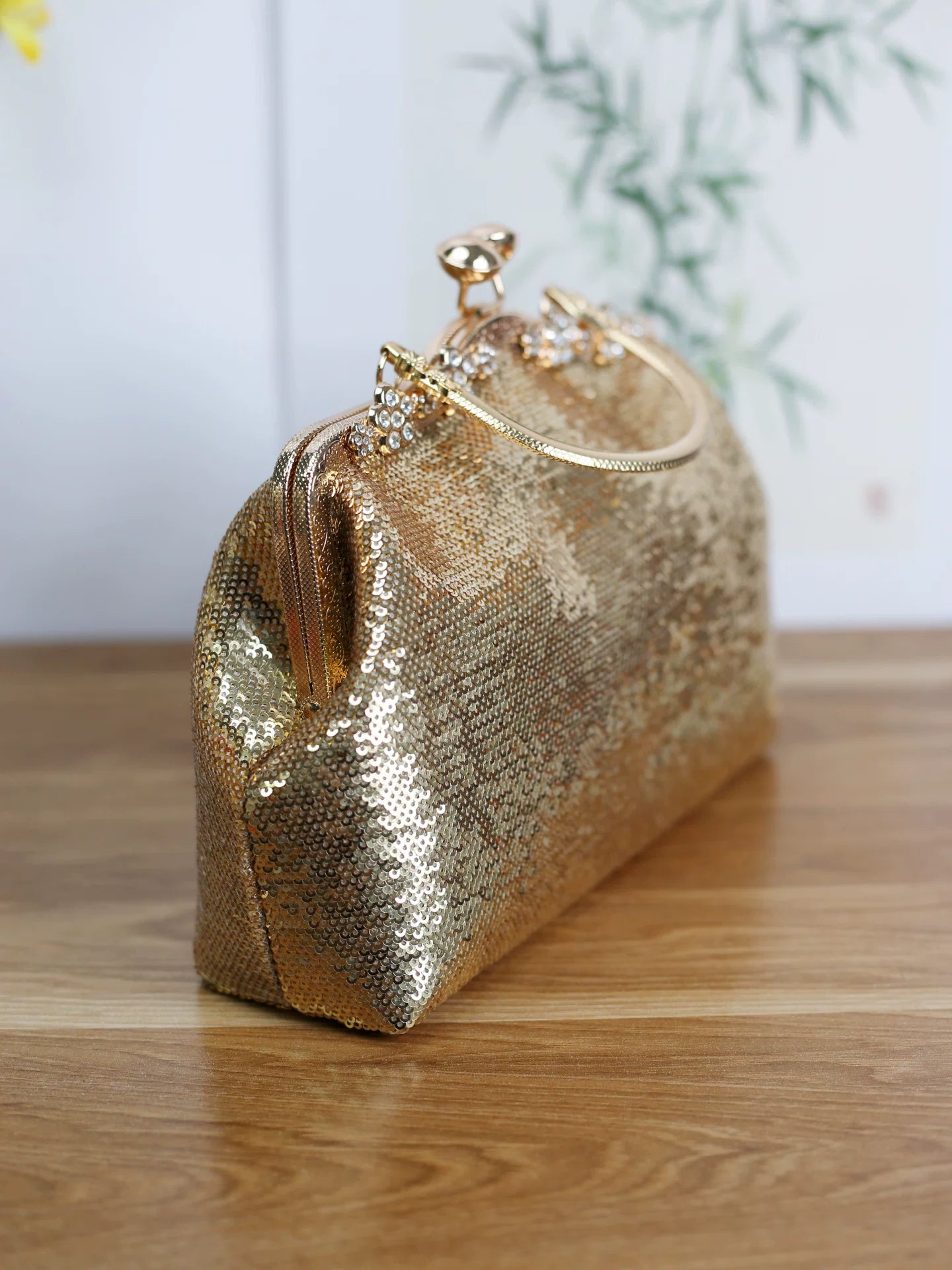 Sequined Evening Clutch