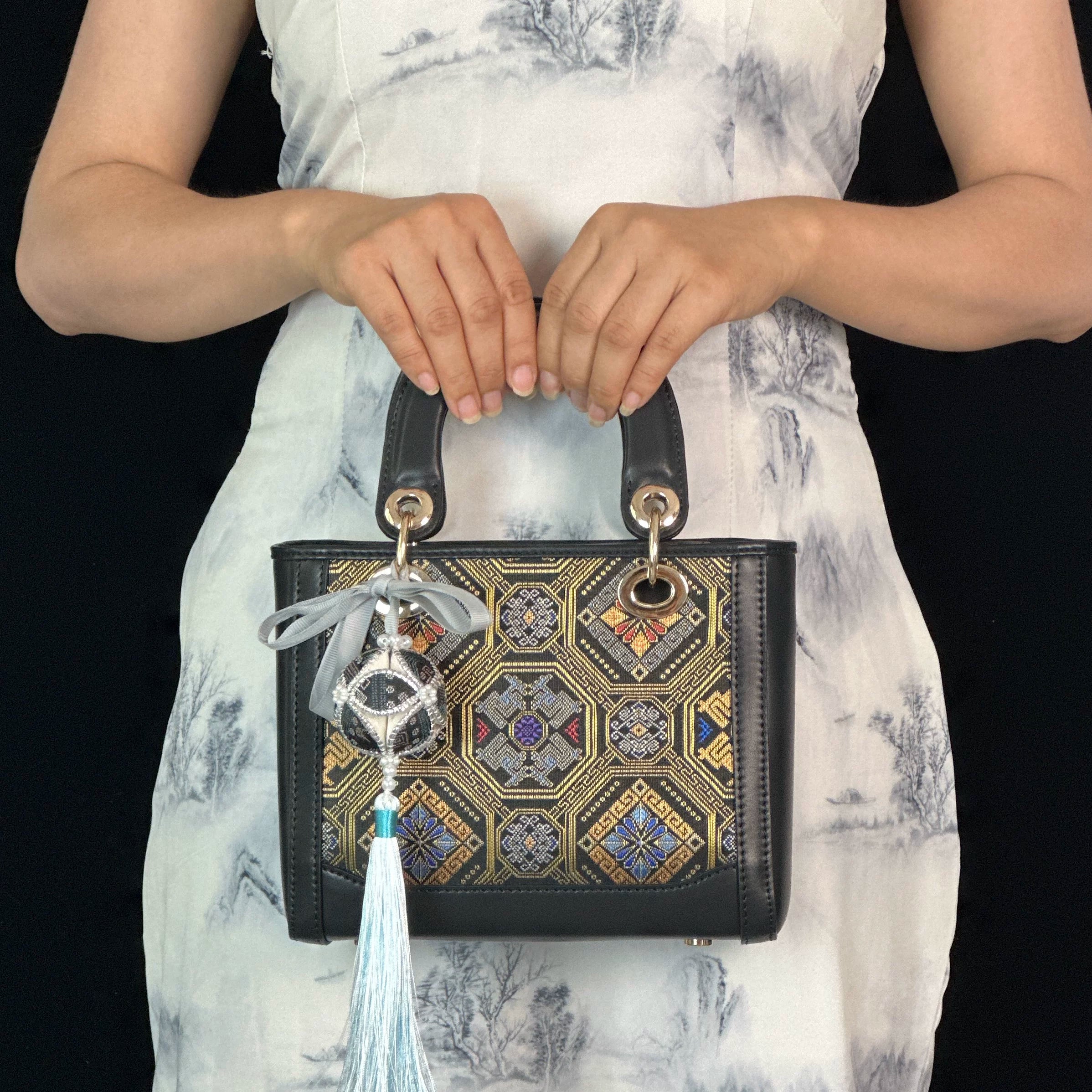 Diana Shoulder Bag — Zhuang Brocade