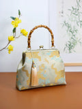 Bamboo Handle Cheongsam Bag