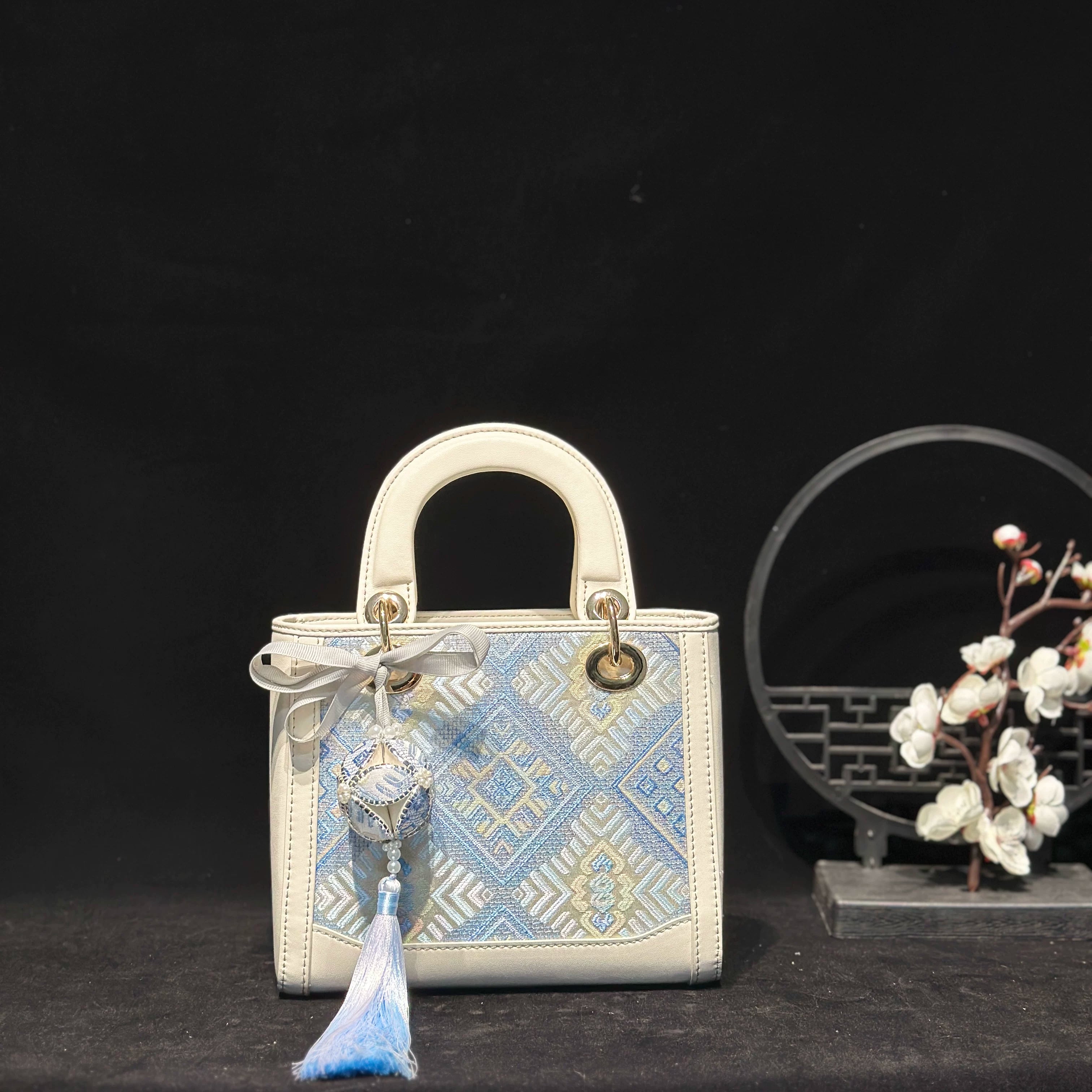 Diana Shoulder Bag — Zhuang Brocade