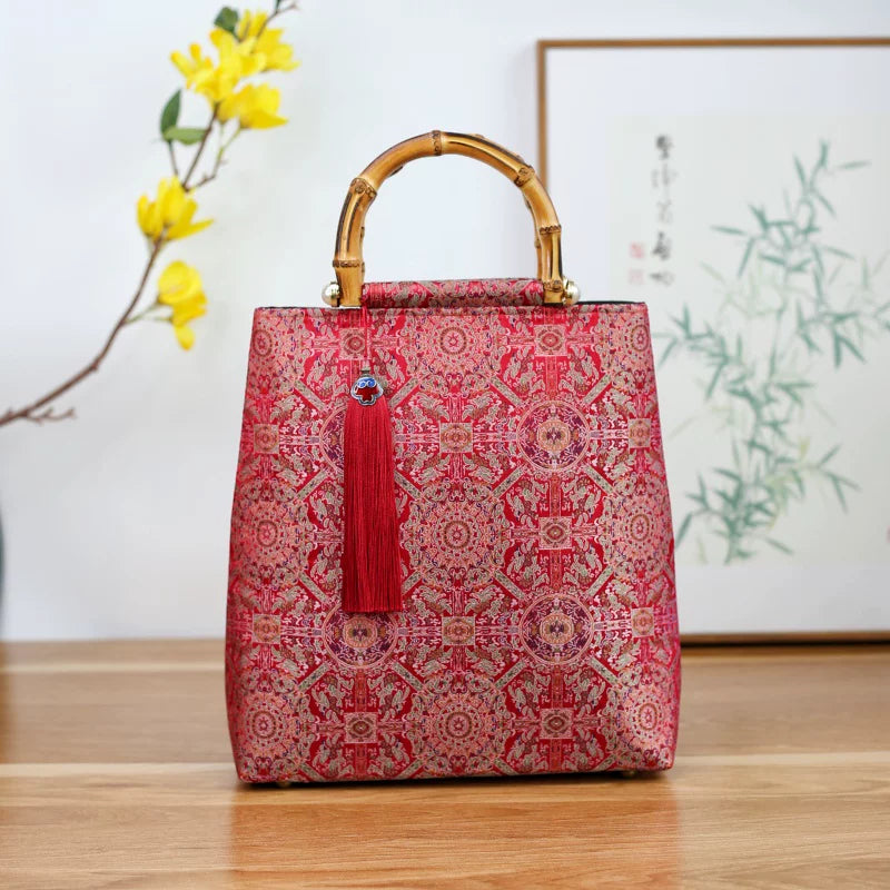 Cheongsam Handbag — Light Luxury