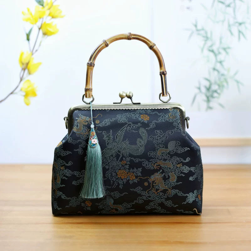 Bamboo Crossbody Bag