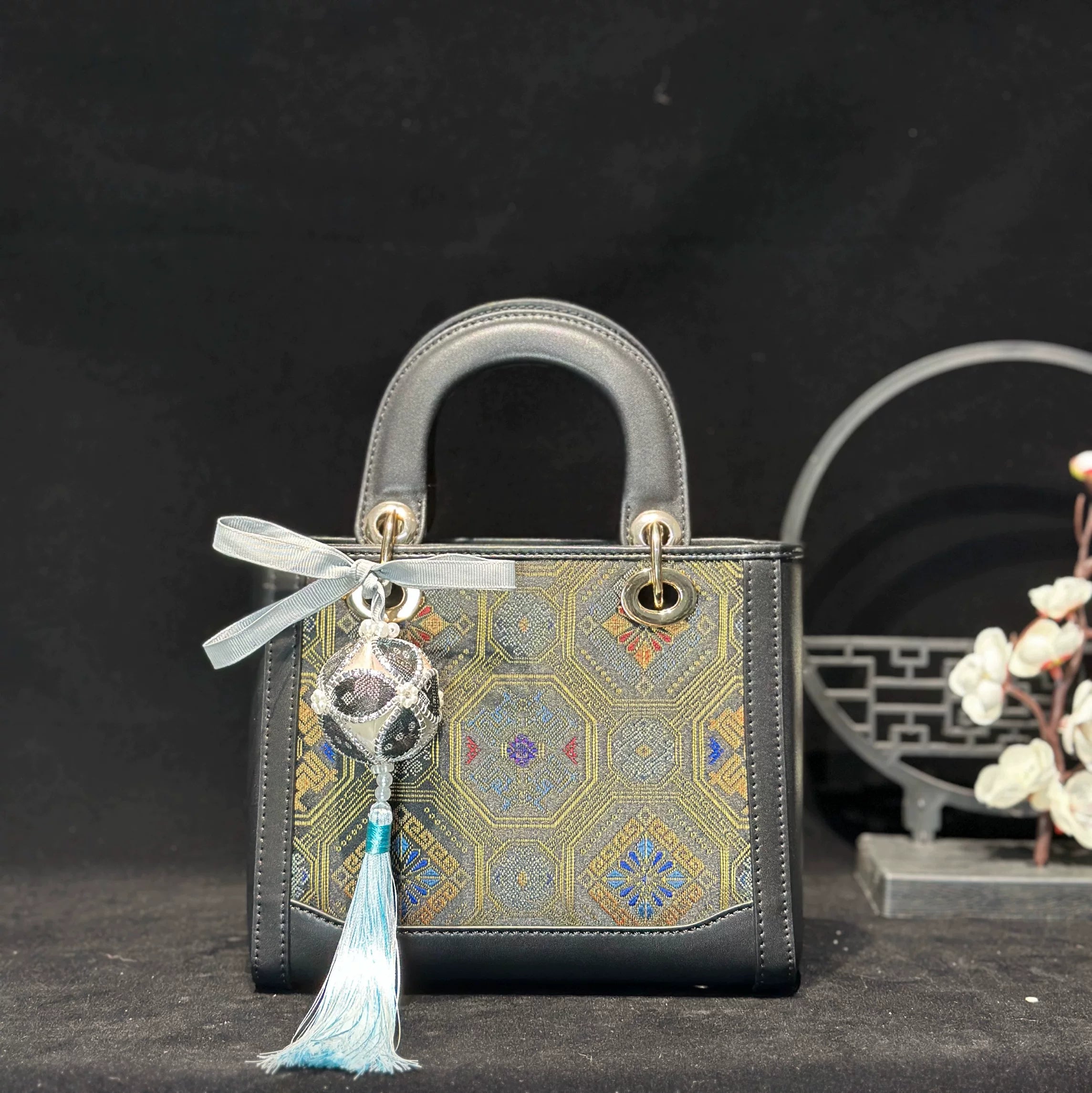 Diana Shoulder Bag — Zhuang Brocade