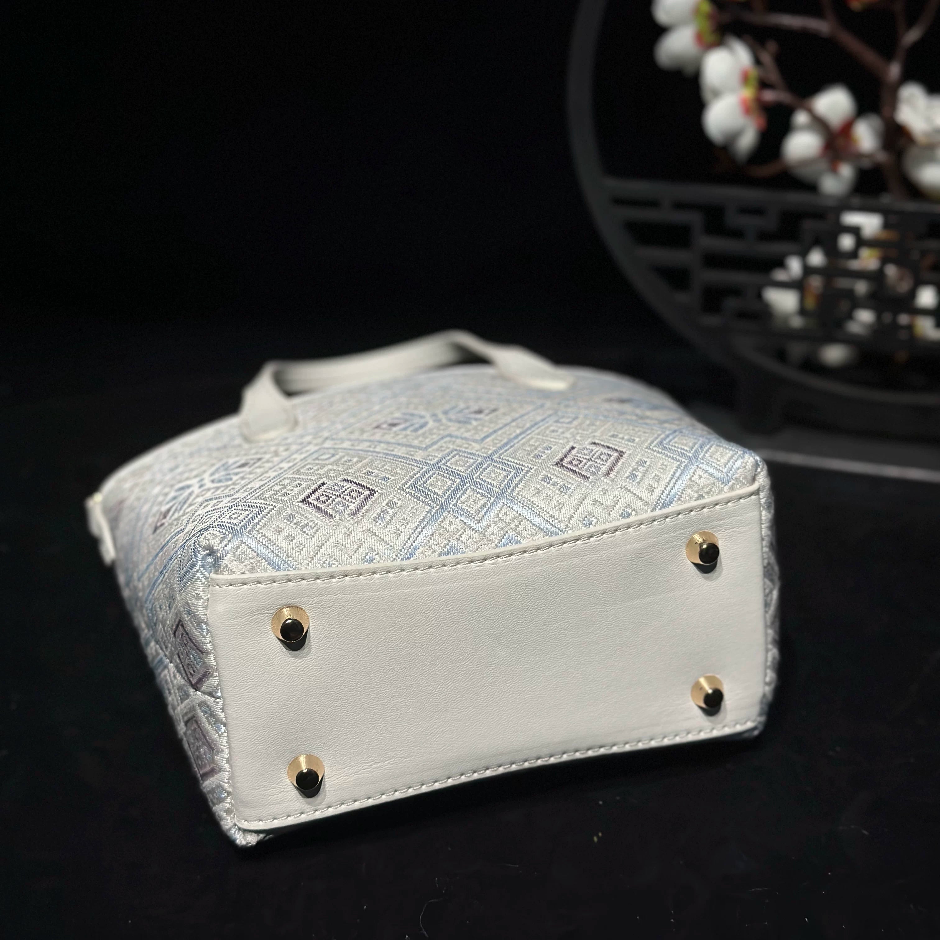 Zhuang Brocade Mini Crossbody
