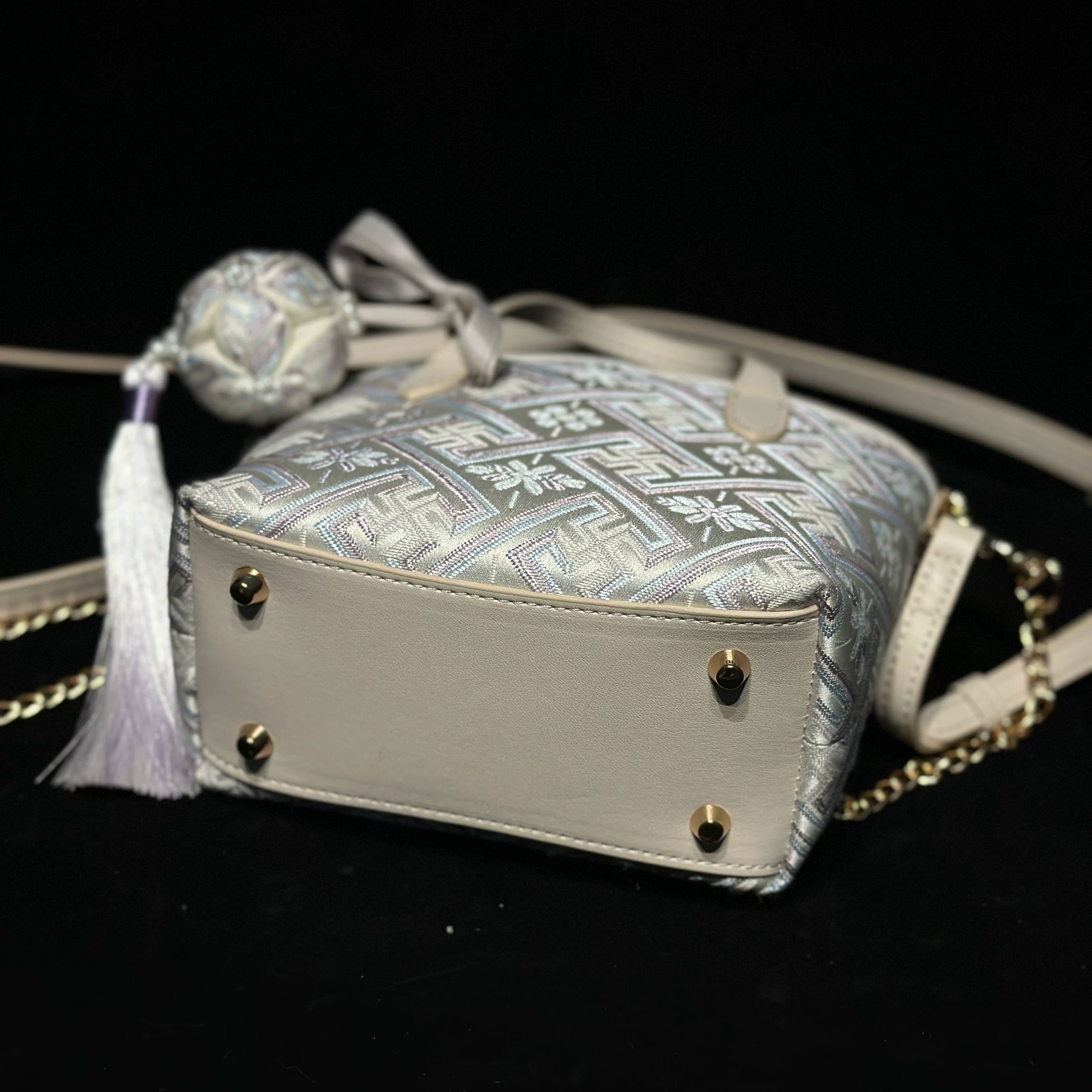 Zhuang Brocade Mini Tote