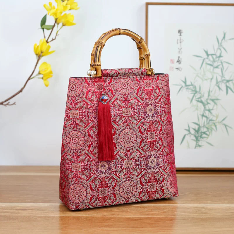 Cheongsam Handbag — Light Luxury