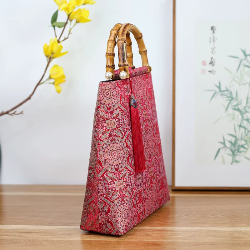 Cheongsam Handbag — Light Luxury